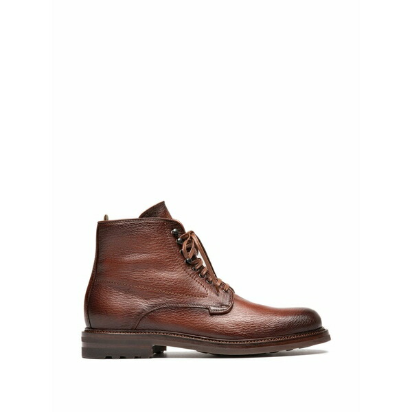 オフィチーネ 創作的 メンズ ブーツ シューズ Aston flexi lace-up boots Brown