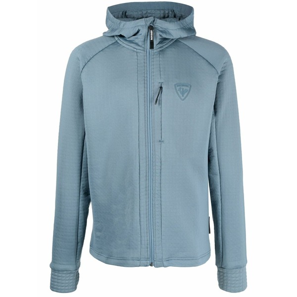 ロシニョール メンズ パーカー・スウェットシャツ アウター Skpr zip-up hoodie Blue