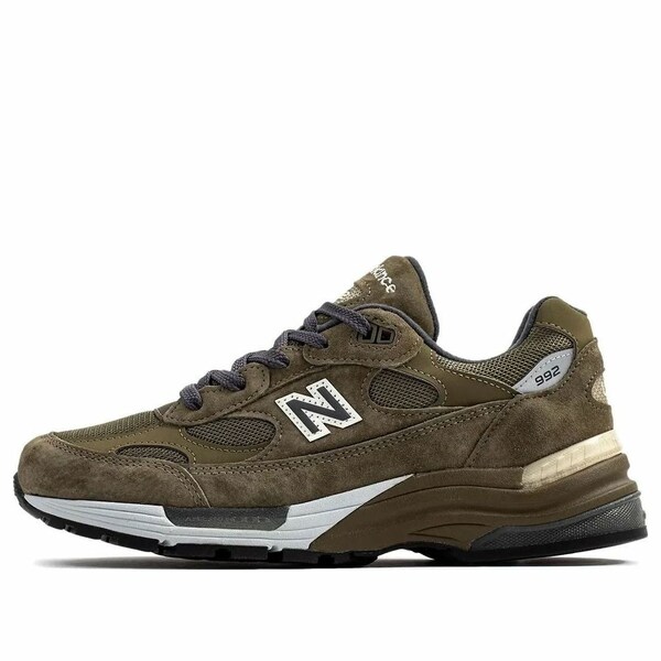 New Balance ニュー平衡にする メンズ スニーカー Dark Camo/Covert Green 【New Balance 992 Made インチ USA \u0027Dark Camo\u0027 U992GL】  大きさ US_8.5(26.5糎)
