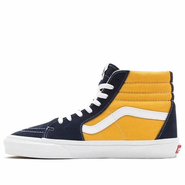 Vans バンズ メンズ スニーカー Black/Yellow 【Vans SK8-HI (CLASSIC SPORT) DRESS Blue \u0027Black Yellow\u0027 VN0A32QG4PL】  大きさ US_M_4