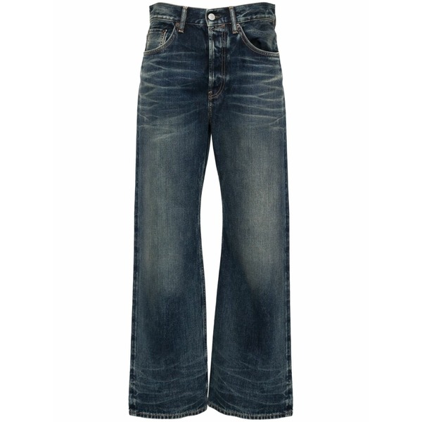アクネ ストゥディオズ レディース ジーンズズボン下 ボトムス Wide-leg jeans Blue