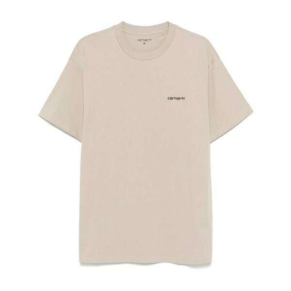 鉄道車両ハート型 メンズ ティーシャツ トップス Script t-shirt Neutrals