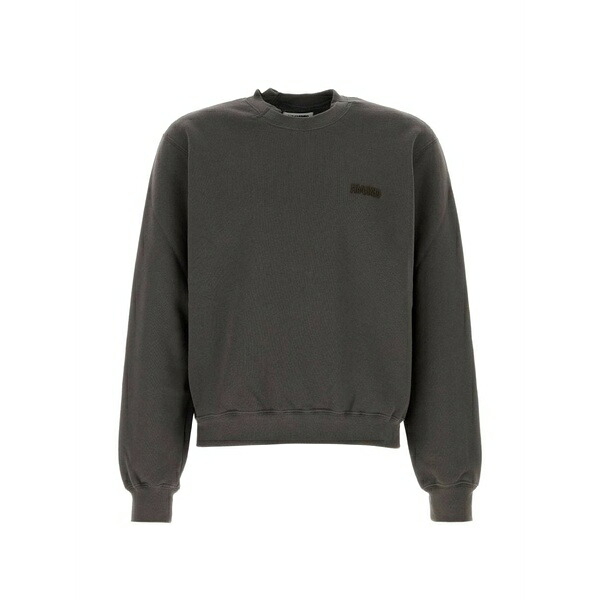 マリアーノ メンズ パーカー・スウェットシャツ アウター Logo-embroidered sweatshirt Brown