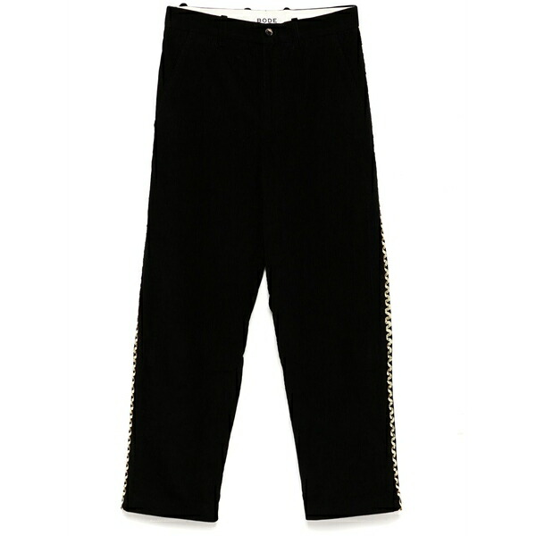 ボーディ メンズ 心地よいズボン下 ボトムス Bandstand standard trousers Black