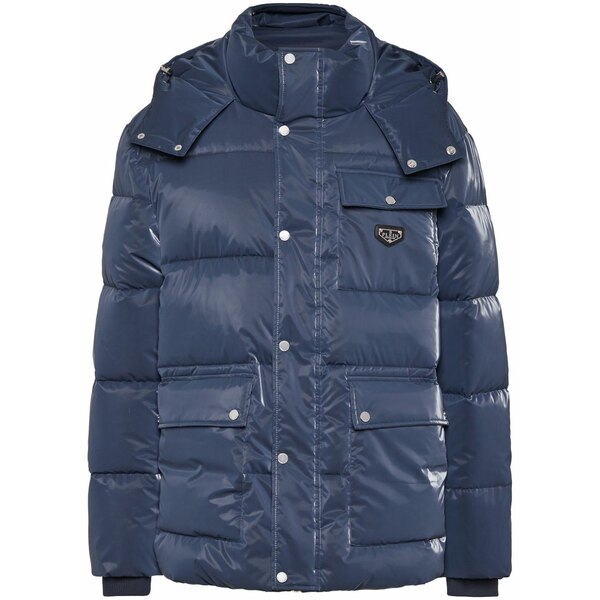 フィリップ飾り気のない メンズ 上衣＆上衣 アウター Padded jacket Blue