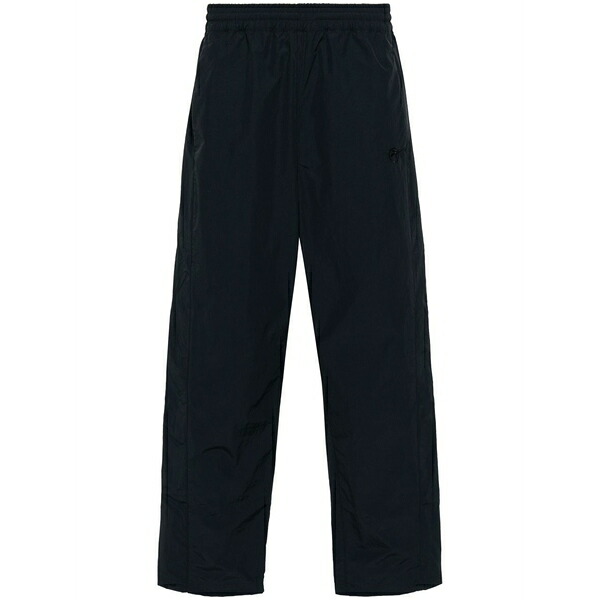 アンブッシュ メンズ 心地よいズボン下 ボトムス Tapered-leg track pants Blue