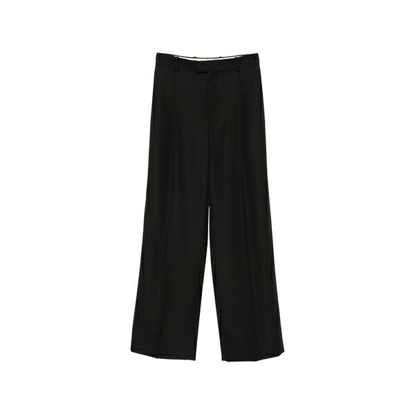 カルヴェン レディース 心地よいズボン下 ボトムス Pleated trousers Black