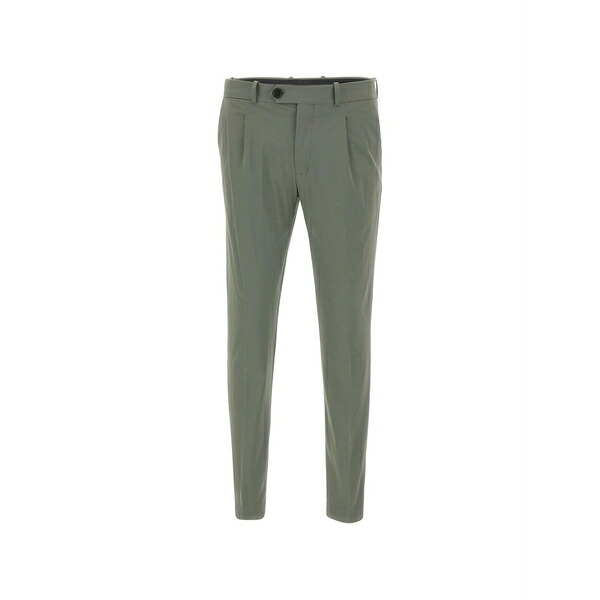 アールアールディ メンズ 心地よいズボン下 ボトムス Surflex pence pleated trousers Green