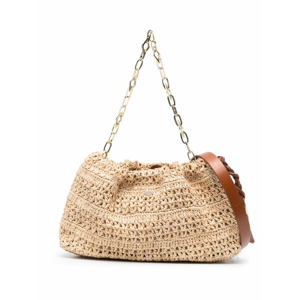 バッシュ レディース トートバッグ 御徒面子 June raffia tote bag Neutrals
