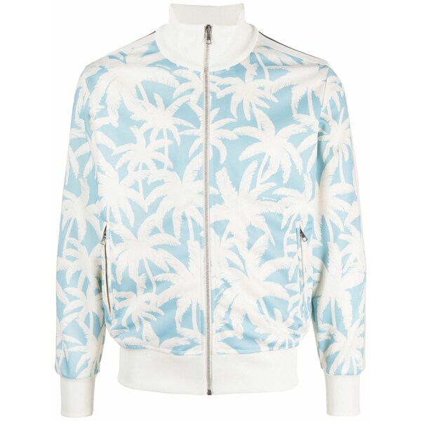 パーム・エンジェルス メンズ 上衣＆上衣 アウター Palms zip-up track jacket Blue