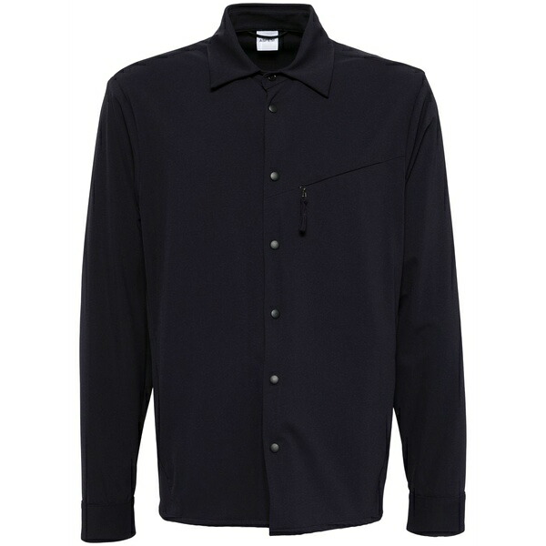 アスペジ メンズ プルオーバー トップス Byrne shirt Blue