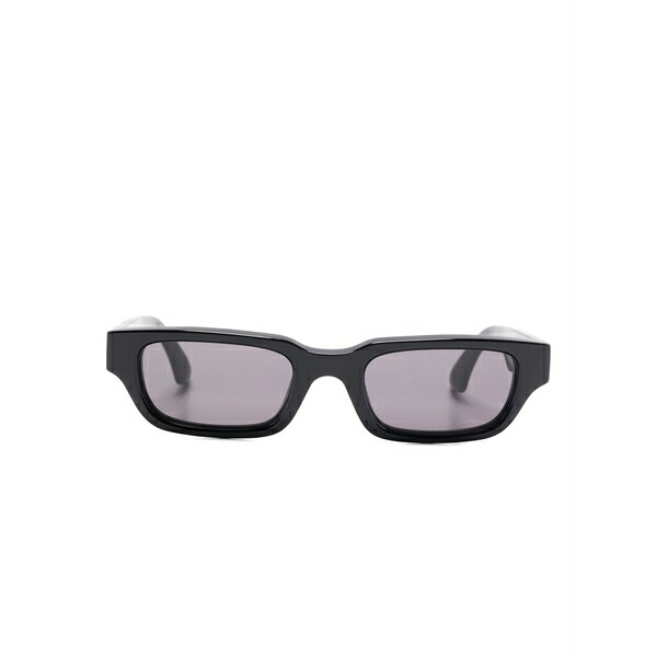 チミ メンズ サングラス・アイウェア 付属物 Rectangle-frame sunglasses Black