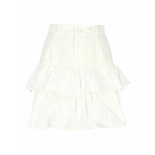 フィオルッチ レディース スコート ボトムス Ruffled skirt White