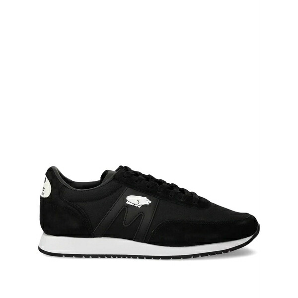 カルフ メンズ スニーカー シューズ Logo-patch sneakers Black