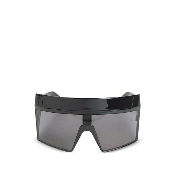 リックオウエンス メンズ サングラス・アイウェア アクセサリー Shield-frame sunglasses Black|asty