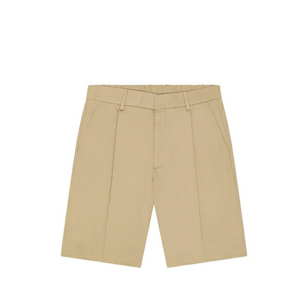 エヌエヌ77 メンズ 心地好いズボン下 ボトムス Pleated shorts Neutrals
