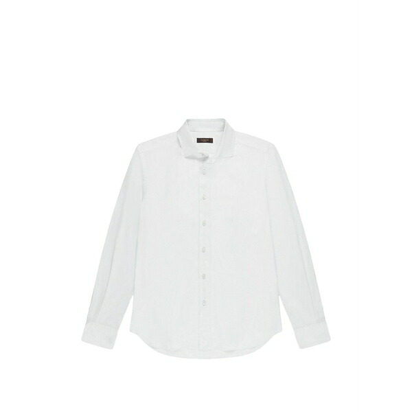グランシャツ メンズ プルオーバー トップス Oxford-weave shirt White