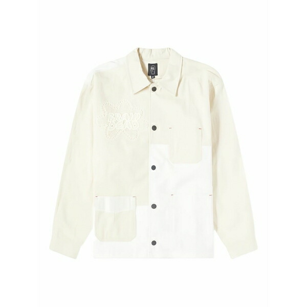 ブレインデッド メンズ 上衣＆上衣 アウター Doily chore jacket Neutrals