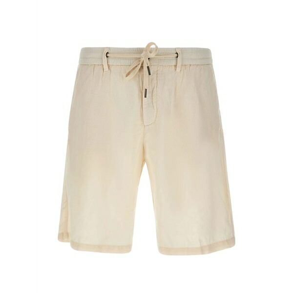 パーフェクション メンズ 心地好いズボン下 ボトムス Drawstring-waist shorts White