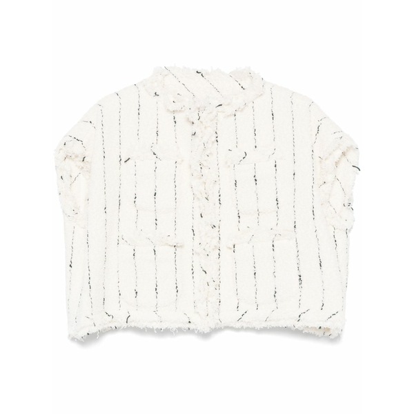 サカイ レディース 上衣＆上衣 アウター Tweed jacket White