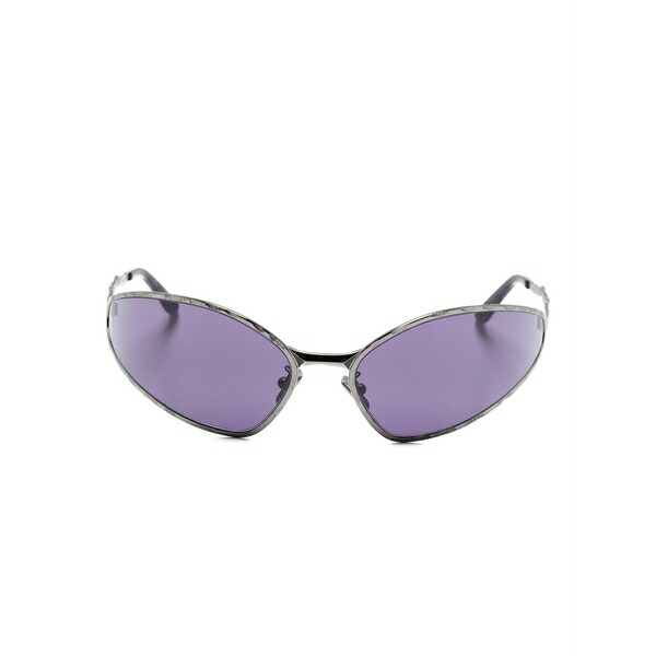 クボラウム メンズ サングラス・アイウェア 添え物 Shield-frame sunglasses Silver