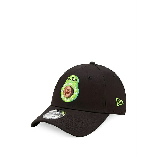 ニューエラ メンズ 帽子 アクセサリー 9forty avocado-patch baseball cap Black|asty