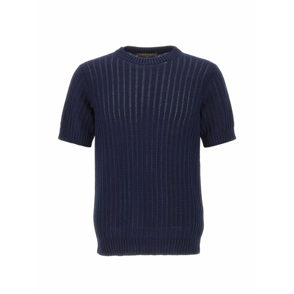 フィリッポ デ ラウレンティス メンズ ティーシャツ トップス Crew-neck t-shirt Blue