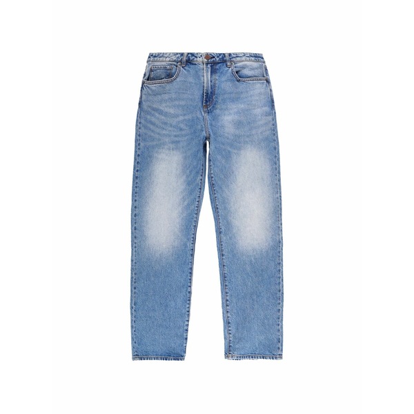 モンフレーレ メンズ デニムパンツ ボトムス Caine whiskered straight-leg jeans Blue｜asty