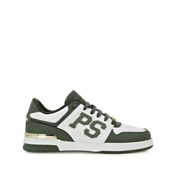 飾り気のない運動競技 メンズ スニーカー シューズ Panelled sneakers Green