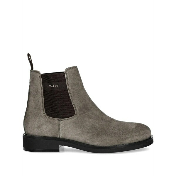 ガント メンズ ブーツ シューズ Suede chelsea boots Grey