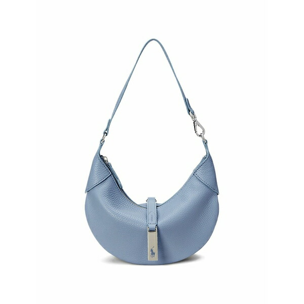 ラルフローレン レディース ショルダーバッグ 御徒面子 Suede shoulder bag Blue