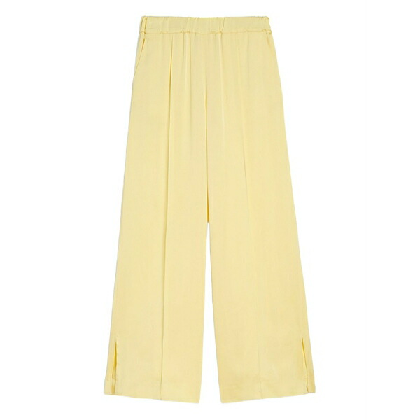 ジル・サンダー レディース 心地よいズボン下 ボトムス Envers side-slits trousers Yellow