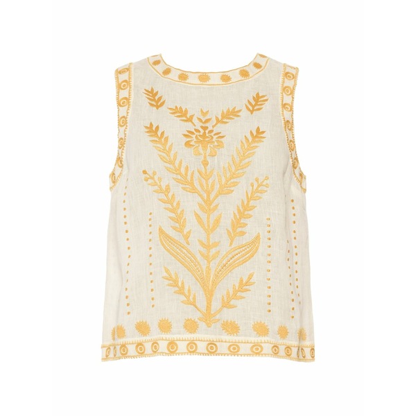 エレス レディース カットソー トップス Pulpeux embroidered top Neutrals