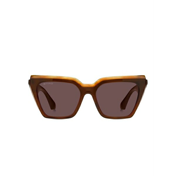 エトロ レディース 黒眼鏡＆アイウェア 付属物 Tailoring sunglasses Brown