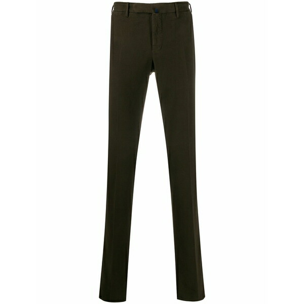 インコテックス メンズ 心地よいズボン下 ボトムス Tailored trousers Brown