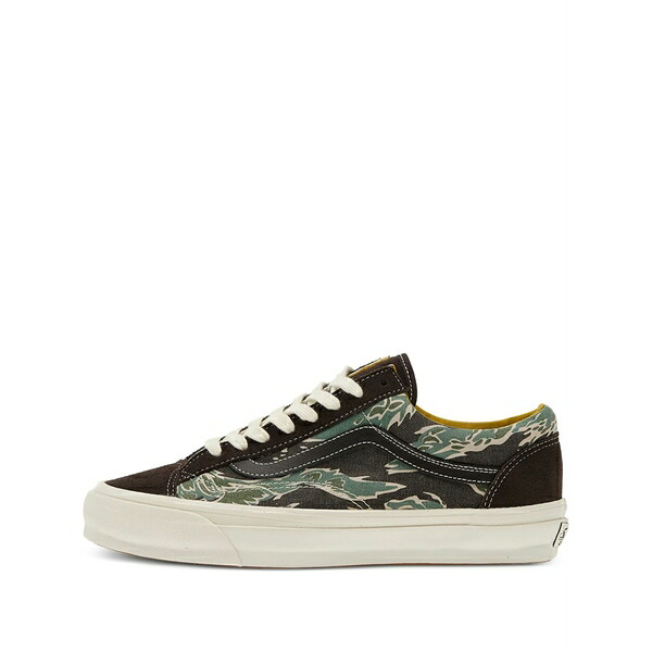 バンズ メンズ スニーカー シューズ Old skool camouflage sneakers Black