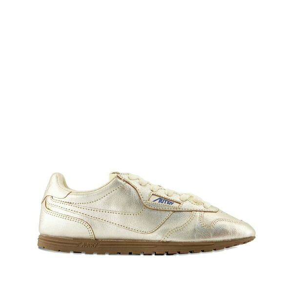 オートリー レディース スニーカー シューズ Windspin leather trainers Gold