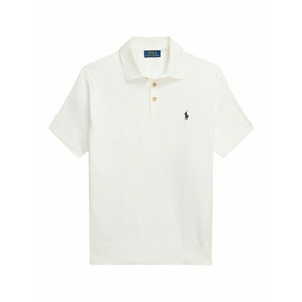 ラルフローレン メンズ スポーツシャツ トップス Short-sleeve polo shirt White