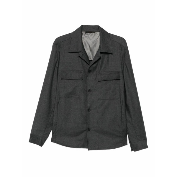 ブリ後ろ側 1949 メンズ 上衣＆上衣 アウター Pocket overshirt Grey