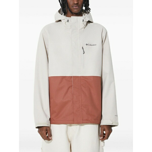 コロンビア メンズ 上衣＆上衣 アウター Hikebound waterproof hooded jacket Grey