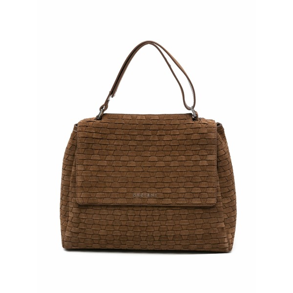 オルチアーニ レディース ショルダーバッグ 御徒面子 Sveva shoulder bag Brown
