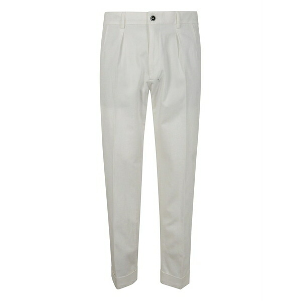 インコテックス メンズ 心地好いズボン下 ボトムス Straight-leg trousers White
