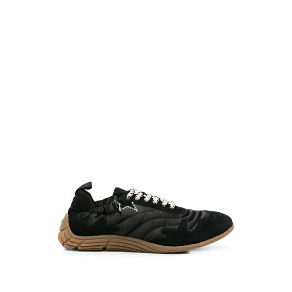 死灰 レディース スニーカー シューズ Miura lace-up sneakers Black