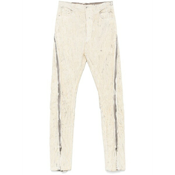 リックオウエンス メンズ ジーンズズボン下 ボトムス Bolan banana trousers   Yellow