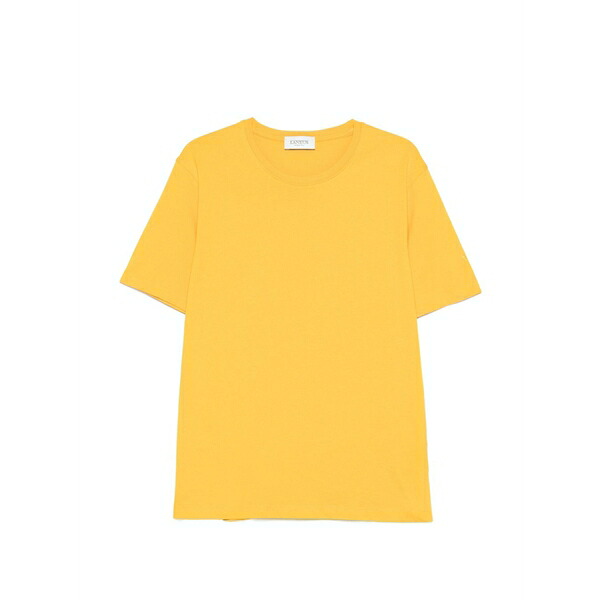 ラネウス メンズ ティーシャツ トップス Crew-neck t-shirt Yellow