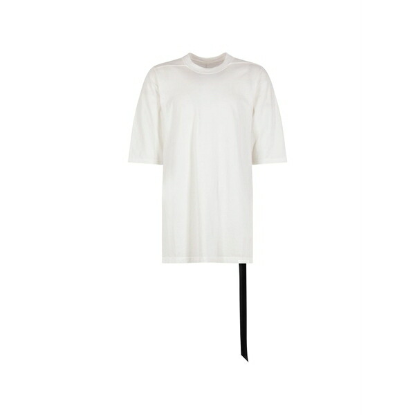 リックオウエンス メンズ プルオーバー トップス Jumbo crew-neck t-shirt White