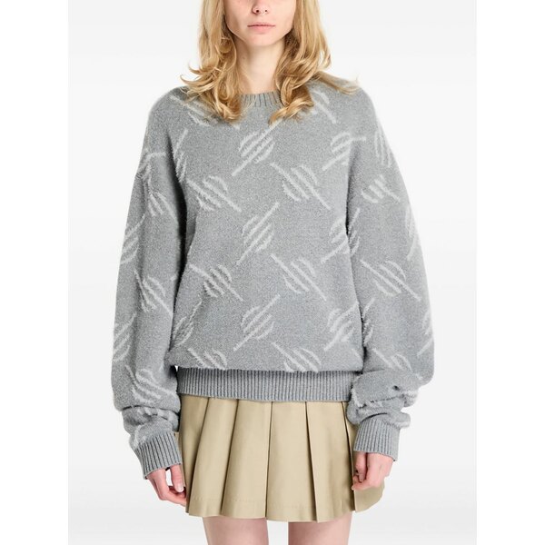 デイリー・調査報告 レディース 編み物\u0026プルオーバー アウター Tevin sweater Grey
