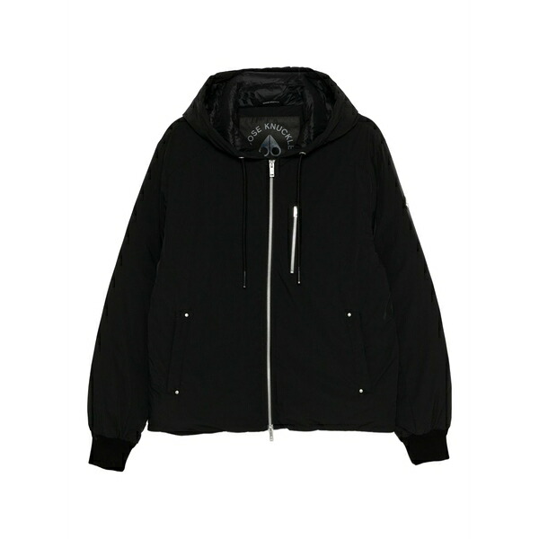 ムースナックルズ メンズ ジャケット&ブルゾン アウター Northdale jacket Black|asty
