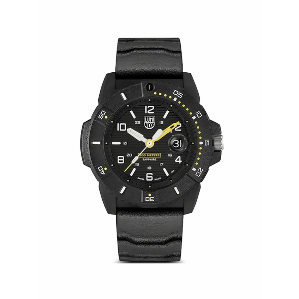 ルミノックス メンズ ウオッチ 添え物 Navy seal 45粍 watch Black