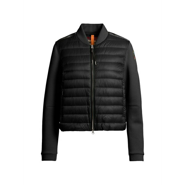 パラジャンパーズ レディース 上衣＆上衣 アウター Quilted panelled jacket Black